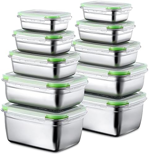 Nuanchu Stainless Steel Food Storage Containers