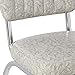 Richardson Seating Single Tone Channel Handle Back Retro Kitchen Chair with 2