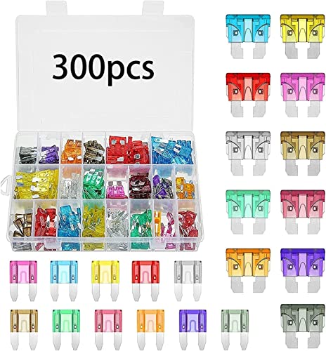 Fusible voiture grillé changez le vous-même grâce à cet assortiment de 300 pièces de 2 à 30 ampères