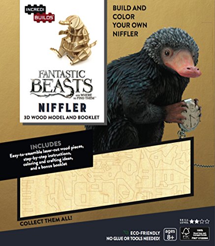 Preisvergleich Produktbild Fantastic Beasts Niffler 3D Wood Model & Booklet Standard
