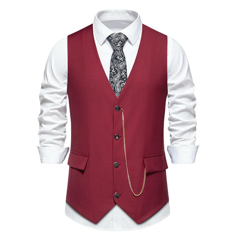 Gilet de costume coréen décontracté parfait pour une soirée ou au bureau