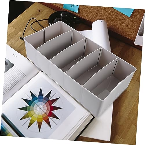 Caja organizadora multi-compartimentos para monedas y billetes miniatura 6