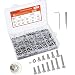 Produktbild M4 Schrauben Set, Orthland 1110 Pcs M4 Schraube Innensechskantschrauben 304 Edelstahl-Sechskopf-Knopf Schrauben Muttern und Unterlegscheiben Sortiment Kit mit Aufbewahrung Flach Box