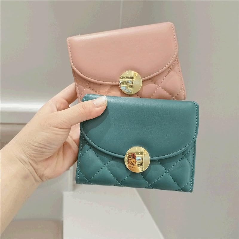 Women's Wallet Short Coin Purse Card Holder Handbag Small Female Mini Clutch Girl Money Bag(E)2