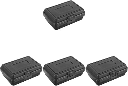 DOITOOL Estuche rígido impermeable pequeña caja de herramientas portátil organizador de almacenamiento de mano para herramientas de coche, camping,