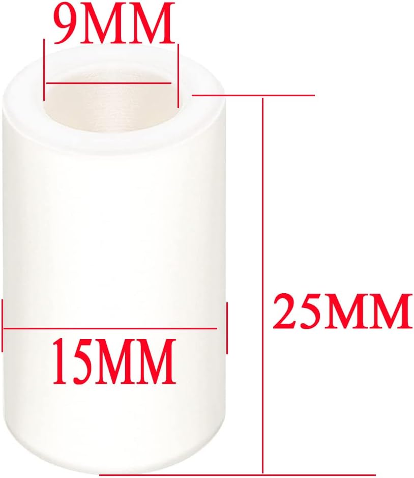 Replace for 51040009 & 51.0400.09 15×9×25 Pump Piston Interpump 15mm Ceramic for Interpump TP Pumps TP2520 TP2526 TP2530 TP2533