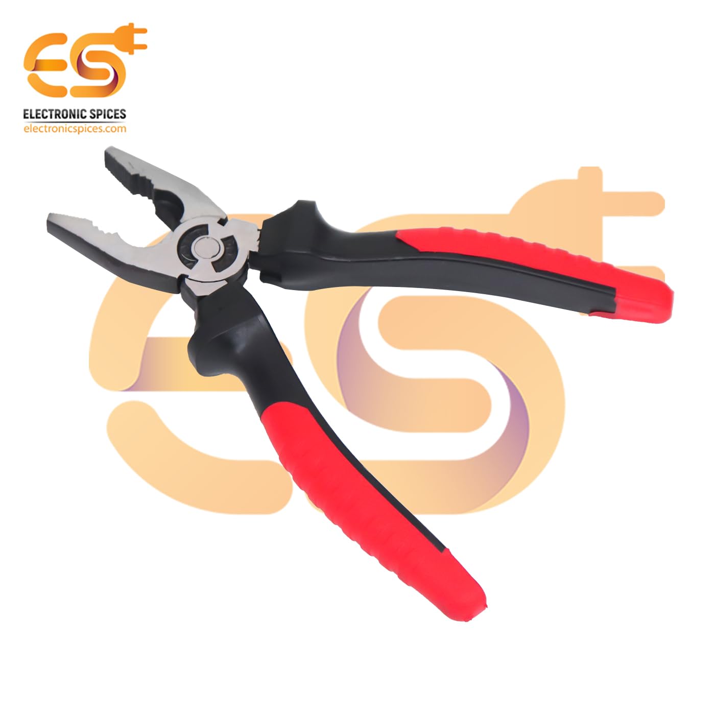 Electronic Spices Combo of 8 Inch Combination Plier with 140mm Electrical Screwdriver Tester (Combo of Plier & Tester Screwdriver) 2
