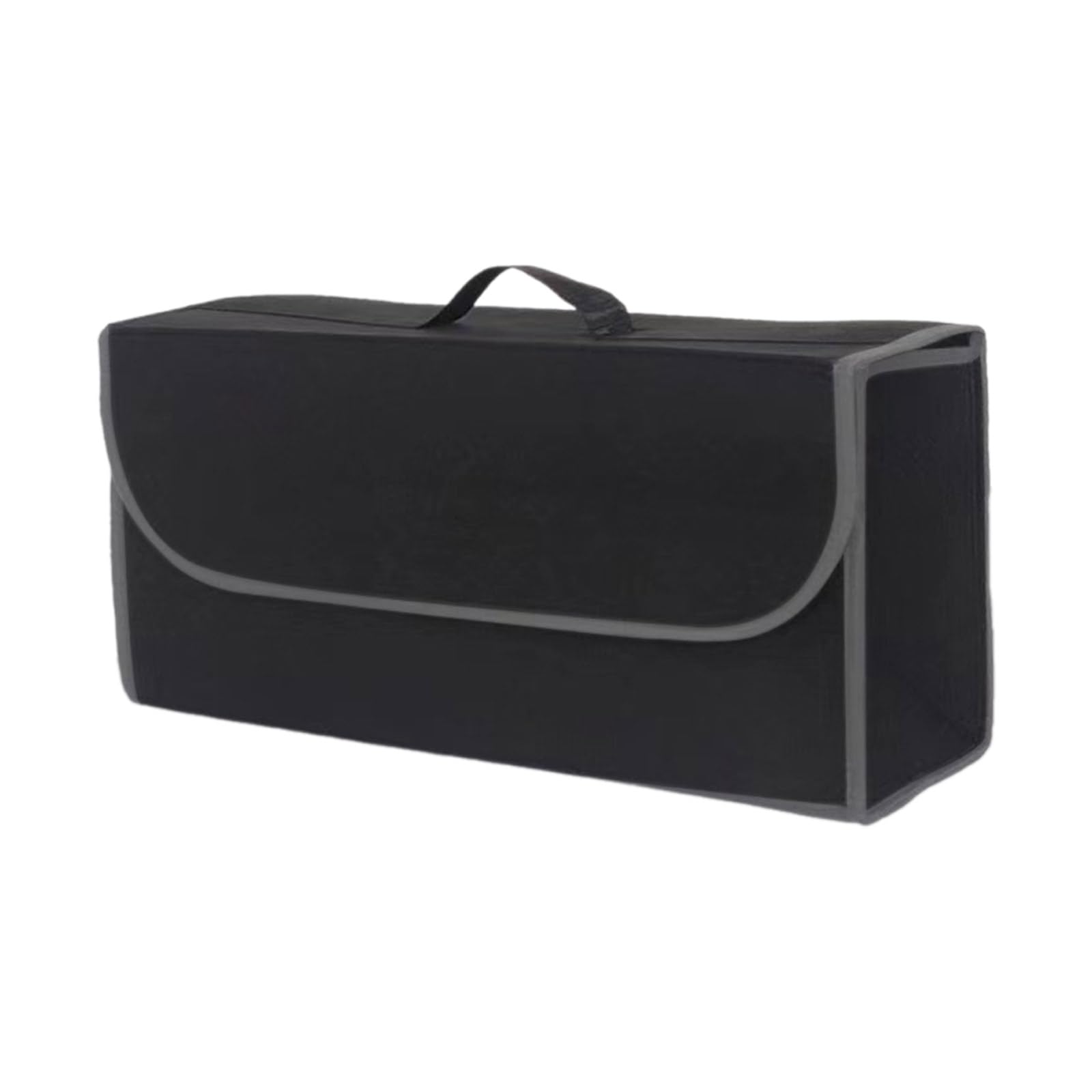 Obotsnoi Auto Organization Toolbag Efficient Car Boot Organize Large Car Trunk Organize Felt Vehicle Storage Bag with Pockets Trunk Storage Bag