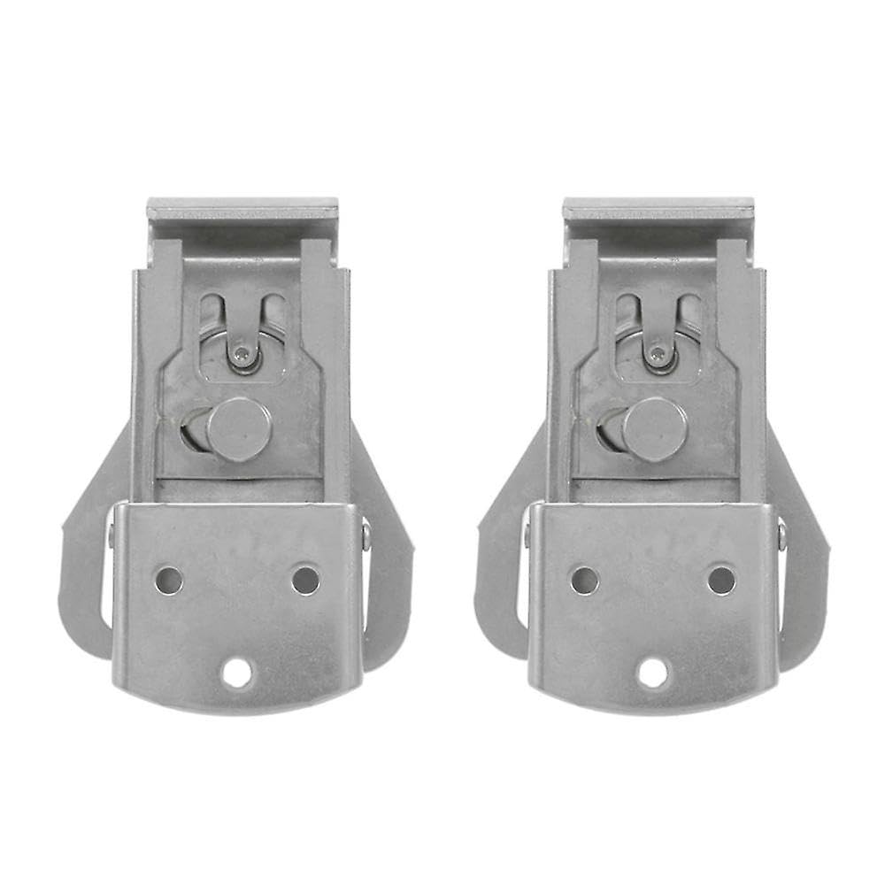 Joyhappst Image Color Stainless Steel Spring Loaded Small Butterfly Twist Latch,Butterfly Lock With Retainer,For Suitcase