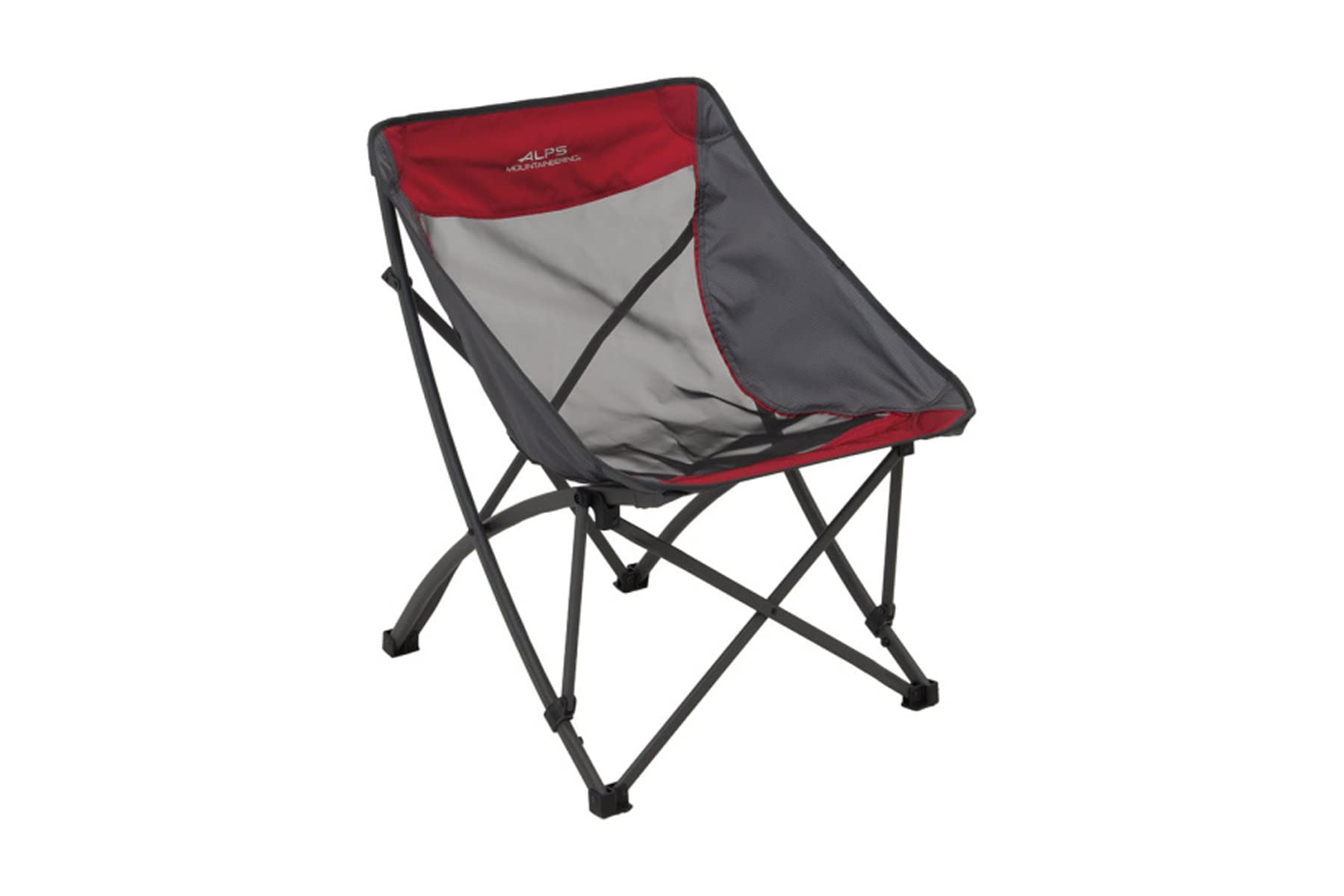 アルプスマウンテニアリング(Alps Mountaineering) Camber チェア サルサレッド/チャコール 耐荷重:136kg
