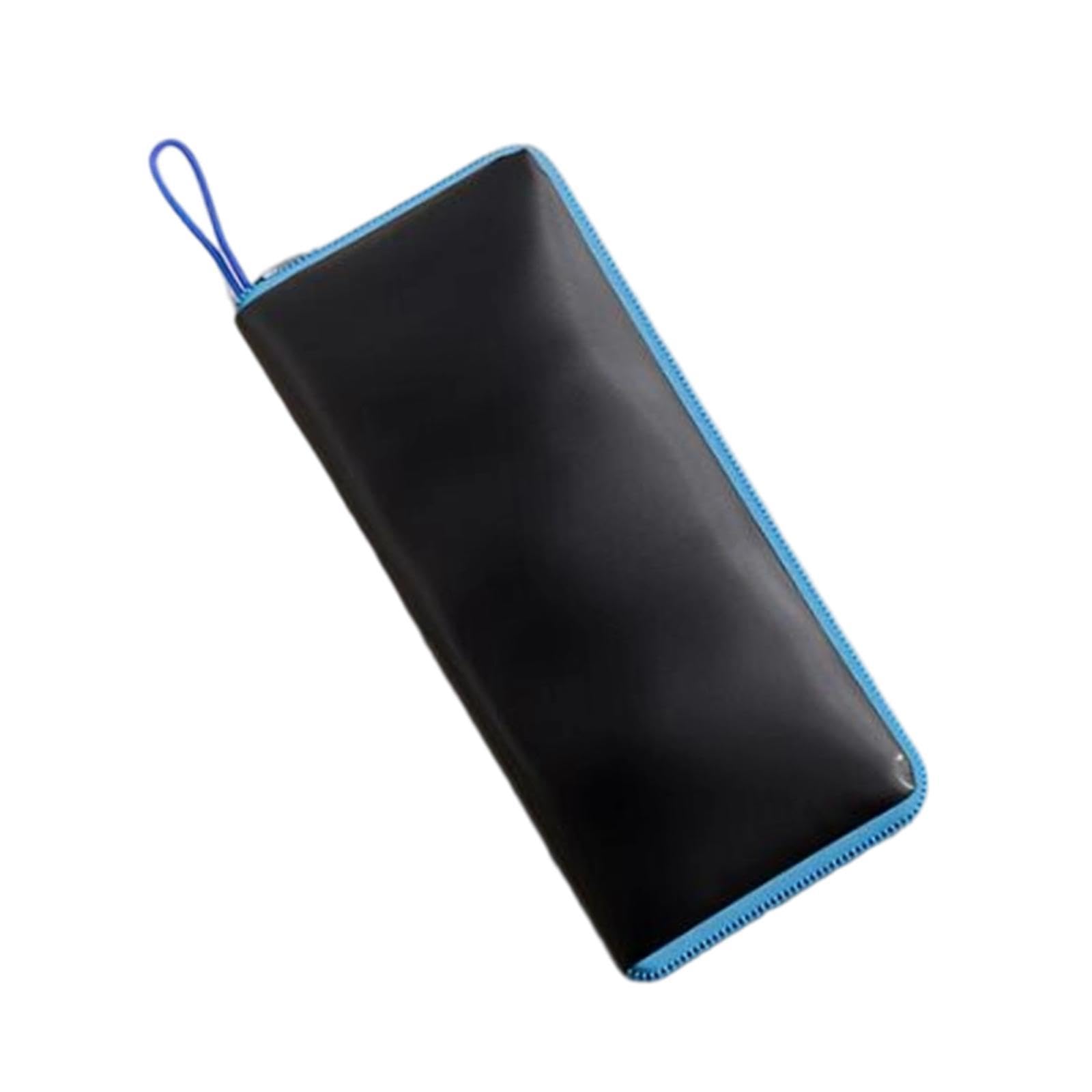 Wet Umbrella Bag Water Absorption Microfiber Lining Compact Travel Carry Bag Blue-image-16