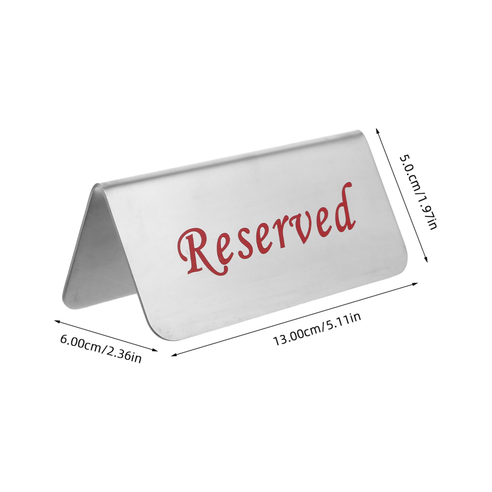 BESTonZON Metal Table Top Sign Double-sided Seating Chart for Events Wedding Club Restaurant