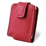 PDAIR レザーケース for iPod nano(3rd Gen) 縦開きタイプ(レッド) PALCIPDN3F/RD