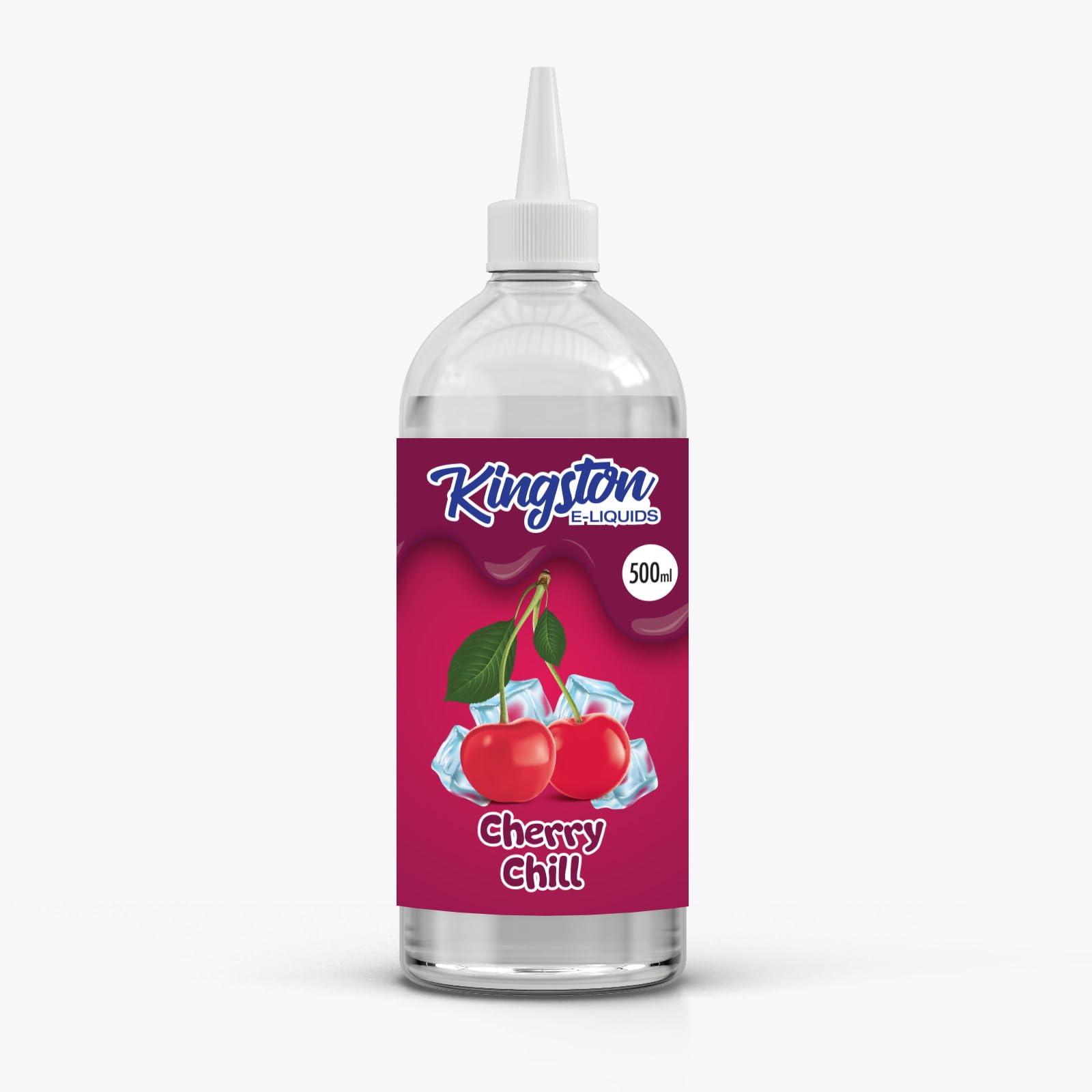 KINGSTON E LIQUIDS - CHERRY CHILL 500ml 70/30 No Nicotine