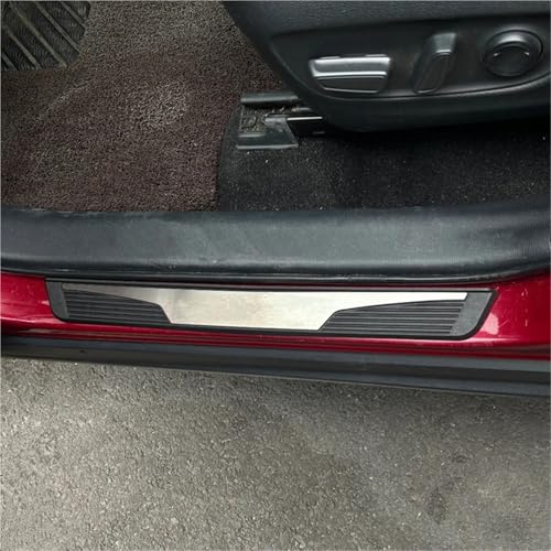 Seuil de porte acier inoxydable Mazda CX-90 plinthe auto 2022 - 5
