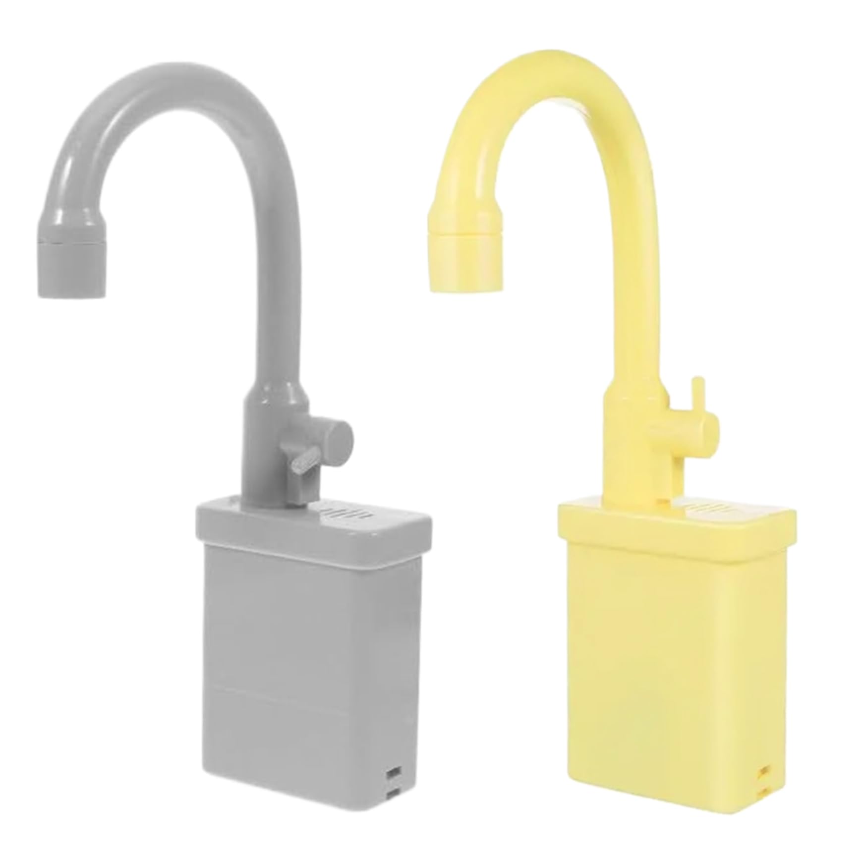 Rubinetto per lavandino giocattolo, lavandino giocattolo in plastica con acqua corrente, 6, 1x10, 8" rubinetto per lavello da cucina di ricambio accessori per casetta da gioco per bambini bambine