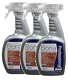 3 Pack Bona® Professional Series Natural Oil Floor Cleaner - 32oz Spray Bottle