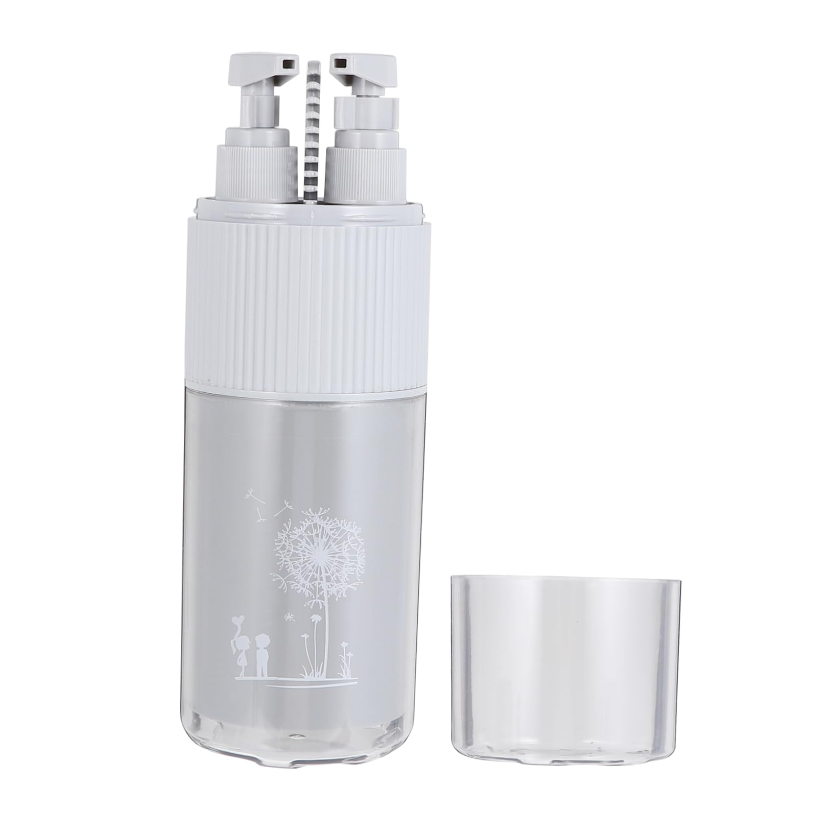 SHERCHPRY 2 Series Organizador De Viaje para Pasta De Estuche Portátil De Almacenamiento con Taza Y Peine Accesorios Prácticos 5 Piezas*2