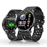 pulsometro decathlon onrhythm 110 [Mensaje / Recordatorio de llamada entrante] Smart Watch si su teléfono tiene llamadas entrantes, SMS e información de SNS, incluyendo Facebook, Twitter, WhatsApp, Linkedin, Messenger, etc., puede recordarle la vibración. Lo que debe hacer es conectar el reloj con su teléfono inteligente mediante Bluetooth y luego configurarlo en la aplicación. El reloj inteligente se carga magnéticamente y es rápido, ¡funciona a largo plazo!