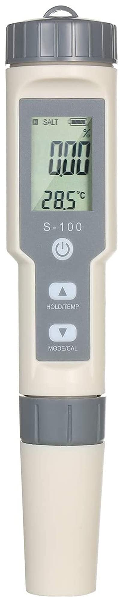 Probador de Dispositivo de análisis de Calidad de Agua portátil Tipo bolígrafo 4 en 1 preciso salinidad/EC/TDS/Temp. Detector de Calidad de Agua práctico Multifuncional
