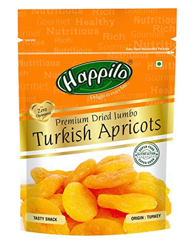 Image of Happilo 100% Natural Premium Whole Cashews, 200g + Happilo Premium Turkish Apricots, 200g