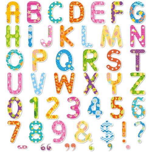 Découpes en papier alphabet coloré Faccito pour stimuler l'apprentissage