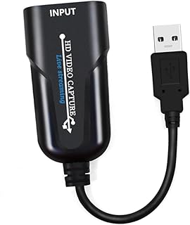 UKCOCO Placa De Captura USB Placa De Captura De Vídeo Dispositivo De Captura De Vídeo Placa De Captura De Streaming Captura De Vídeo Para Gravação De Câmera Captura De Vídeo Para Captura