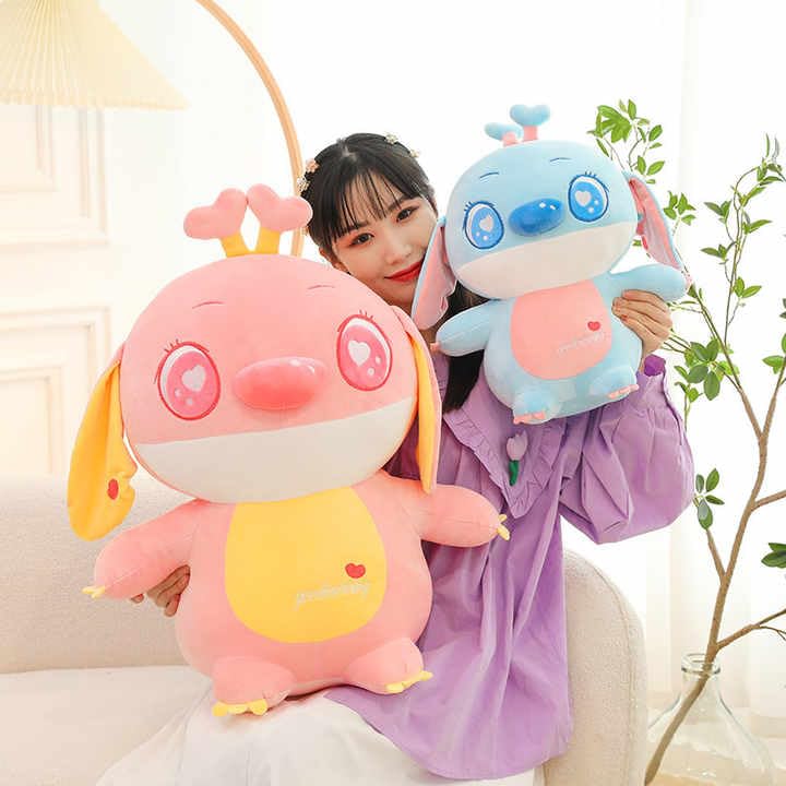 Image of Tinytotem Stitch Soft Toys Stuff Plush Koala for Kids 35 cm Huggable Cute Stuffed Animal Plushie Birthday Gifts for Girls Friends Girl Valentine Gift