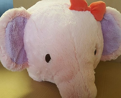 Big Soft Elephant Plush - Cororon (Pink 
