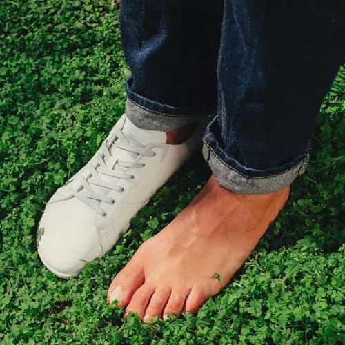 GROUNDIES Blaze Barefoot+ Sneakers for Men - Lightweight Barefoot Shoes for Men with Wide Toe Box, Flexible Zero Drop Outsole, Black3