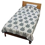 となりのトトロ 毛布（大トトロシルエット） (・シングル（200×140㎝）（M-1125013100）