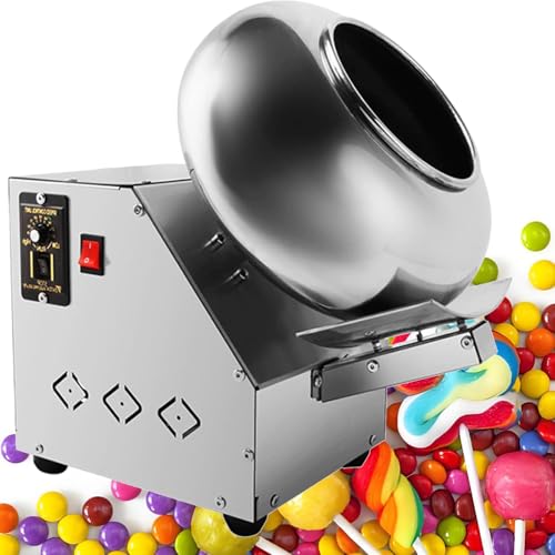 YXYLJOZ Máquina de Recubrimiento de azúcar de tamaño pequeño - Mini máquina para moldear Chocolate - Máquina pulidora de Recubrimiento de Chocolate - Molde para Recubrimiento de azúcar