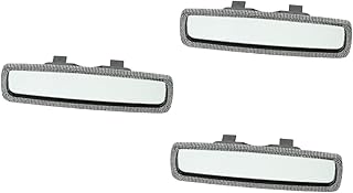 Totority 3 Peças Espelho Retrovisor Brilhante Espelho Retrovisor Do Carro Espelho Retrovisor Interior Do Carro Acessórios Do Carro Guarnição Do Carro Strass Espelho Retrovisor Do Carro