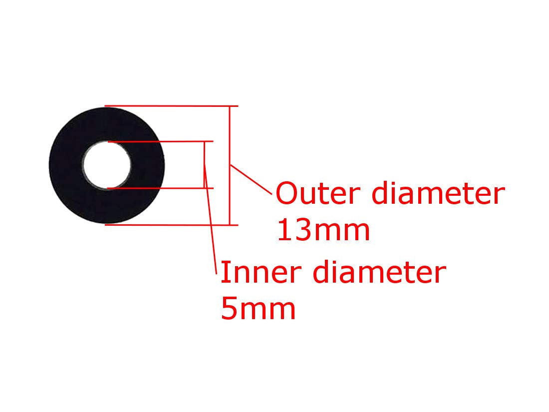 Amazon.co.jp: カセットデッキ修理パーツ ピンチローラー 外径13mm 幅