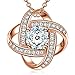 My Miss Gifts for Women Necklace Rose Gold Jewelry Silk of Love s925 Sterling Silver Pendant Necklace CZ Jewelry for Her Anniversary Gifts for Wife Women Girlfriend Birthday Gifts for Daughter Sister …
