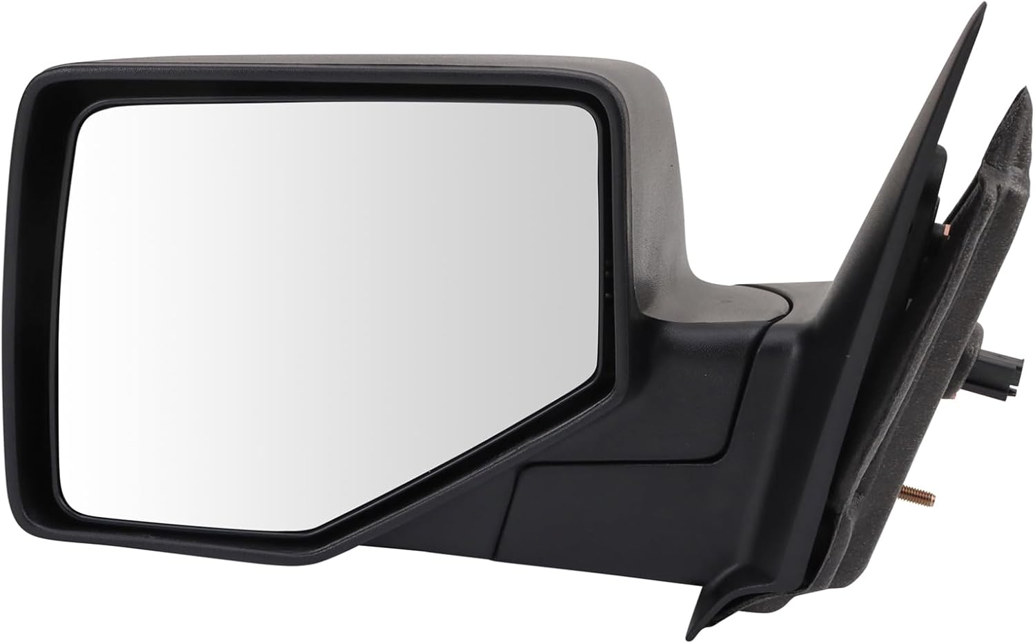 TRQ Left Mirror Power with Black Cover with Textured Black Cover Drivers Side Compatible with 2006-2011 Ford Ranger 2006-2007 Mazda B2300 B3000 B4000 FO1320282