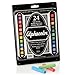 Derwent Alphacolor Soft Square Pastels, Multi-Colored, 24 Pastels per Set (102004)