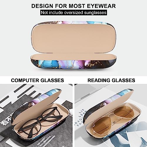 Image of Eyeglasses Case, Hard Shell Protective Case for Glasses, Unisex for Women Men
