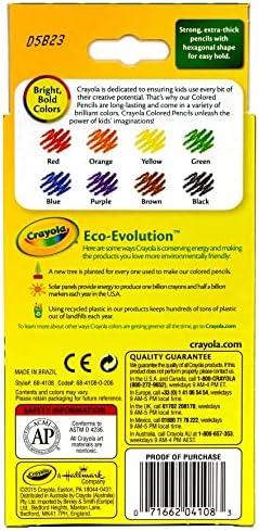 CRAYOLA 68-4108 Write Start Pencils, Multi-Colour