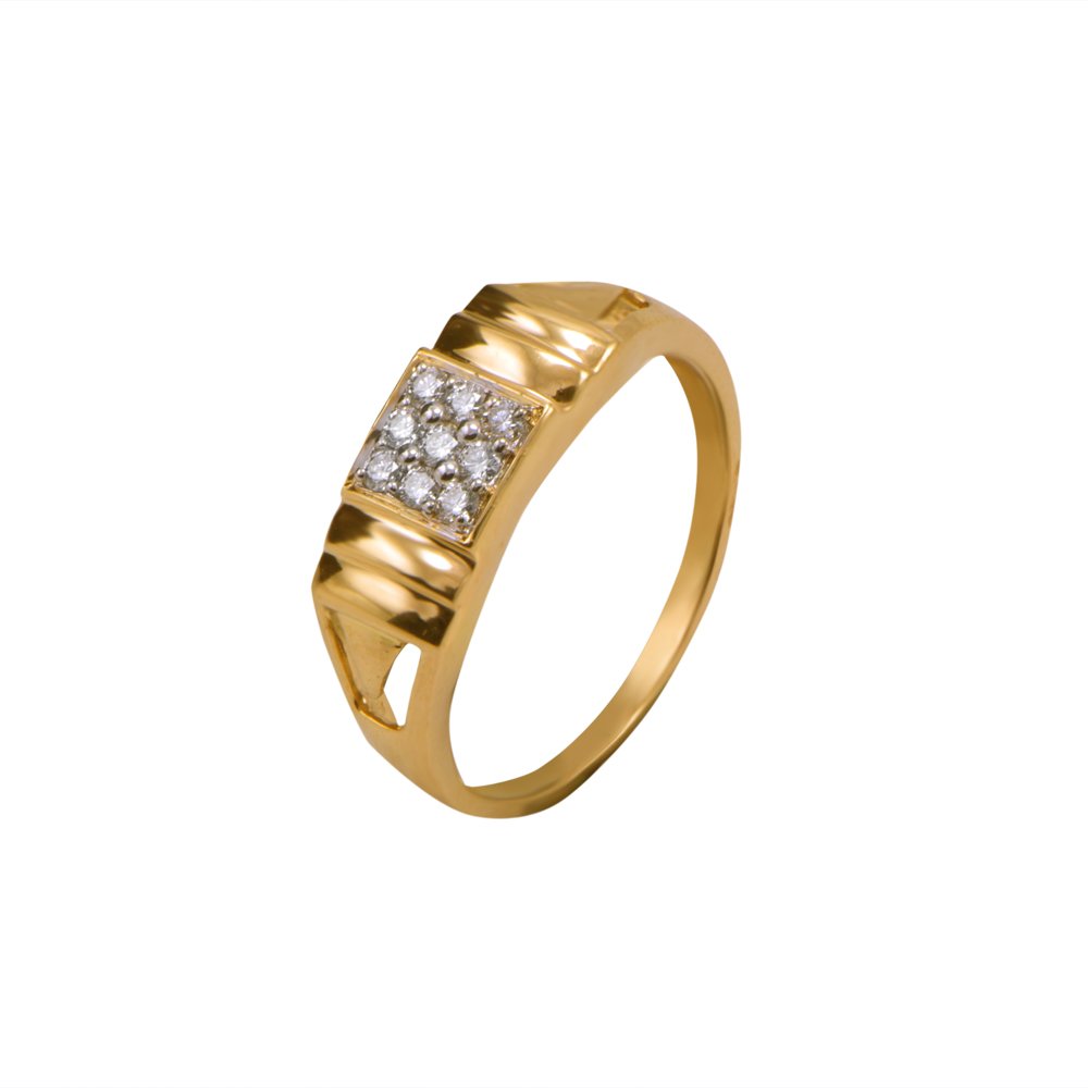 joyalukkas 18k Yellow Gold and Diamond Ring for Women-picture-47