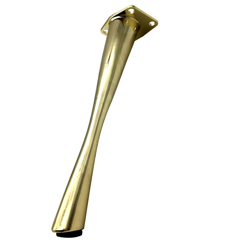 Gambe per mobili, Gambe per mobili, gambe per tavoli in metallo, altezza 23 cm, piedini per mobili, piedini per cucina in lega di zinco, piedini di ricambio per mobili, gambe per divani, gambe per sc