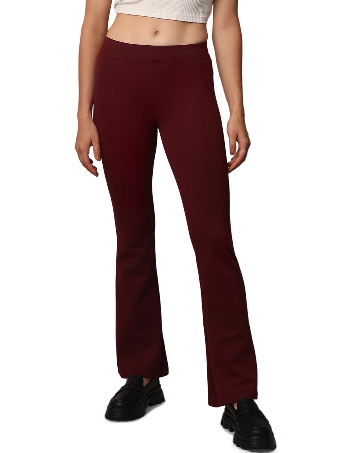 only Women's High Rise Regular Leggings-picture-21