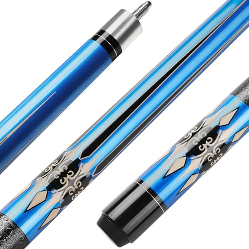 Winucue Billard Queue, 58' Pool Queue Sticks 13mm Spitzen für Professionelle Billardspieler...