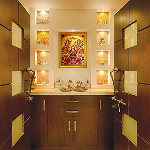 Image of ADA Handicraft Aluminum Plated Wood Photo Frame (35 x 25 x 1 cm, Multicolour)