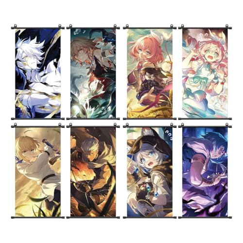 Game Phainon Honkai Star Rail Saber Wall Scroll 15.7"x31.4