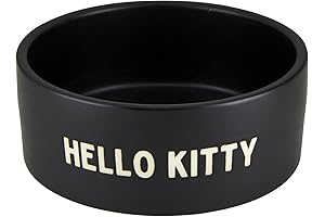 Hello Kitty 6" Ceramic Pet Bowl: A Feline-Friendly Dining Experience