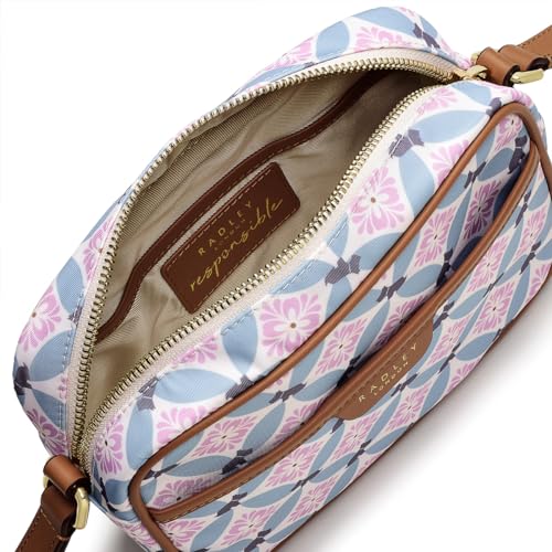 Image of RADLEY London Willow Walk Responsible Women's Small Recycled Fabric Ziptop Crossbody Bag