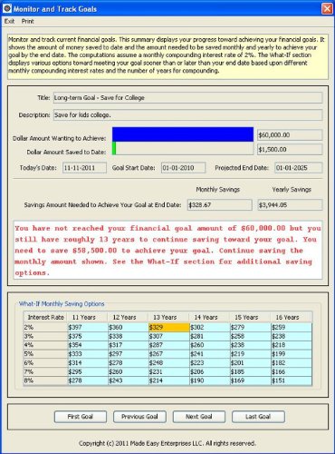Made Easy Enterprises Llc 3-In-1 Personal Finance 1.0 For Windows [Download] thumb #12