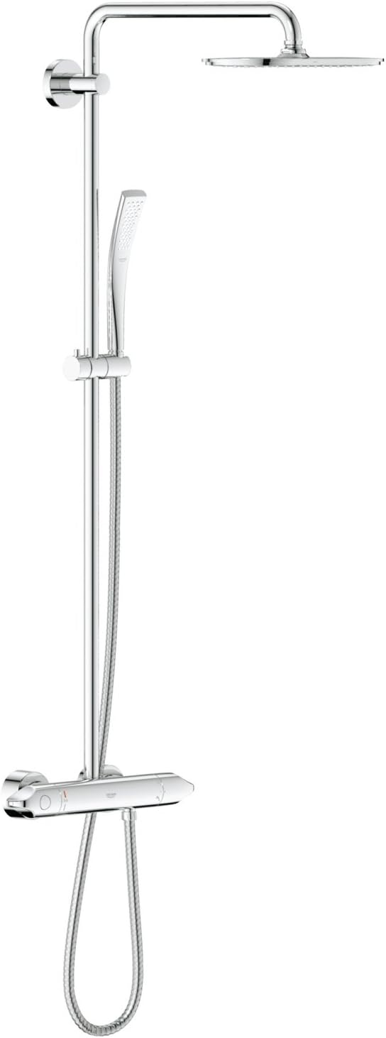 GROHE 27472000 Rain Shower Veris 300 Shower System Thermostat