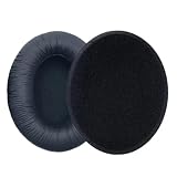 NbgrvB Cuscinetti auricolari di ricambio per cuffie Sennheiser HD 418 429 439 449 HD419 428 448 in spugna morbida con maggiore comfort e isolamento acustico, colore nero, confezione da 2 pezzi